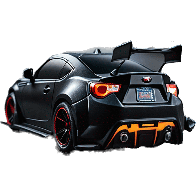    Hot wheels Darth Vader themed Scion FR-S scary Halloween monster rc car on  dark raining road  emoji