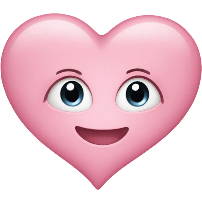 Baby Pink heart  emoji