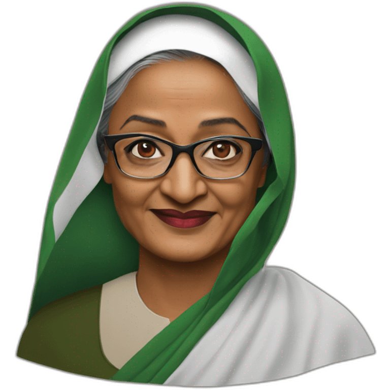 Sheikh hasina emoji