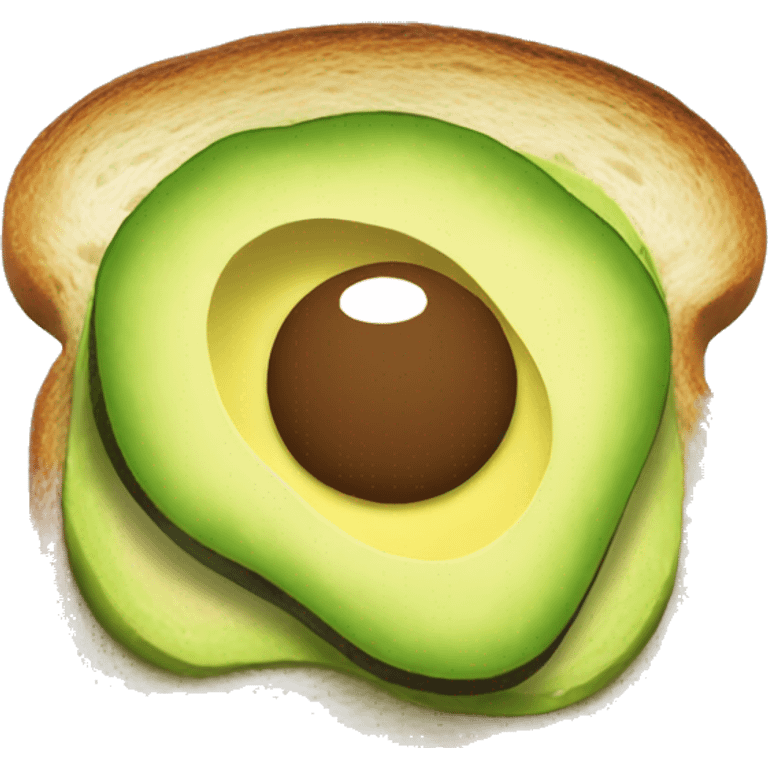 avocado toast  emoji