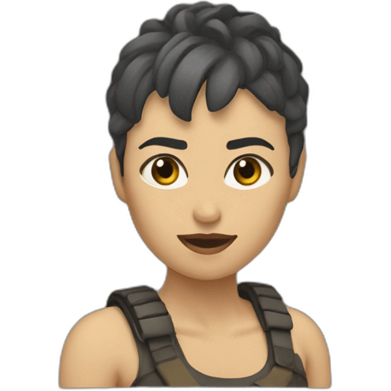 Emoji mujer enojada furiosa emoji