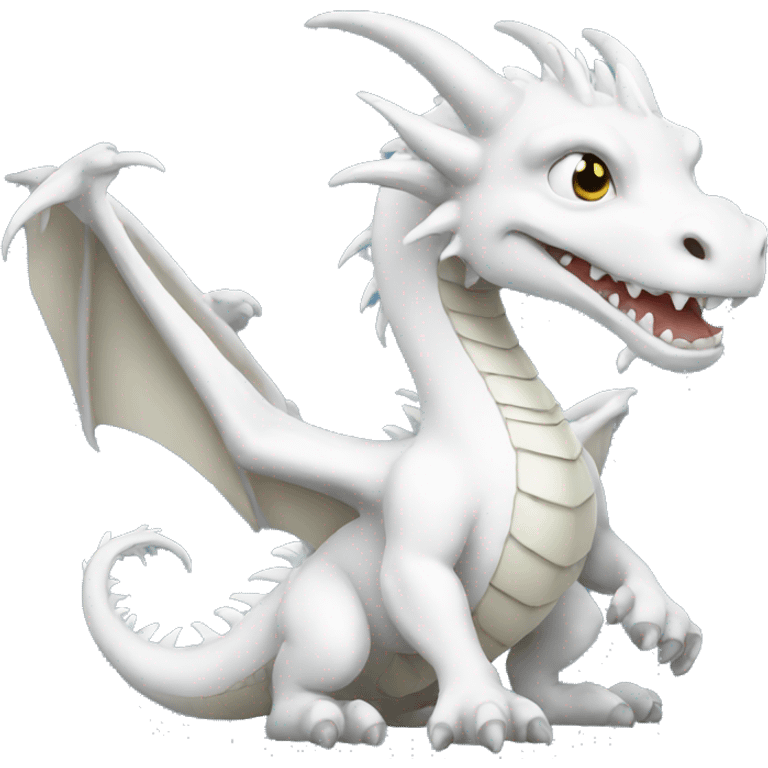 White dragon  emoji