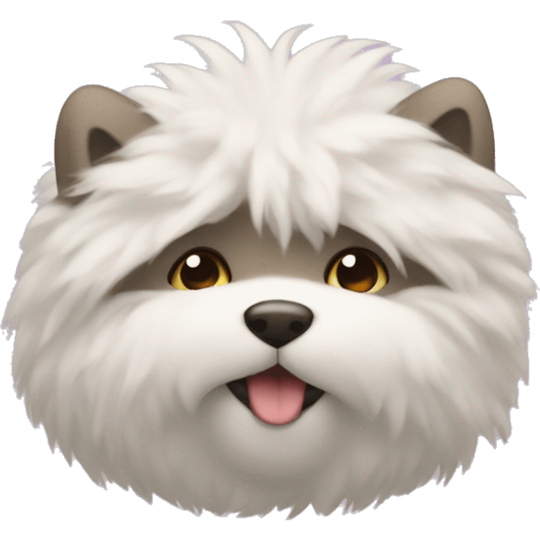 fluffy emoji