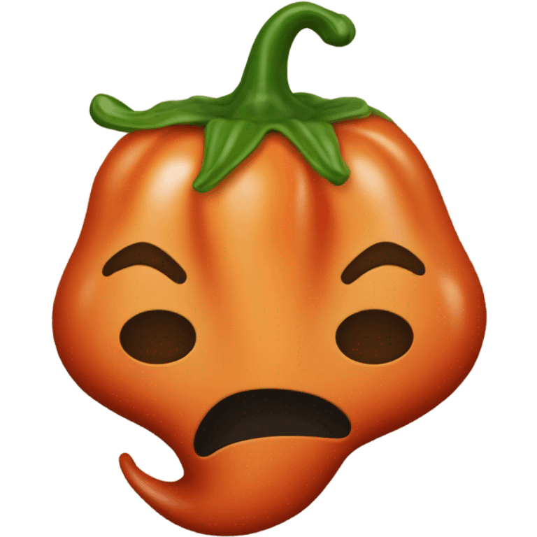 Habanero pepper  emoji