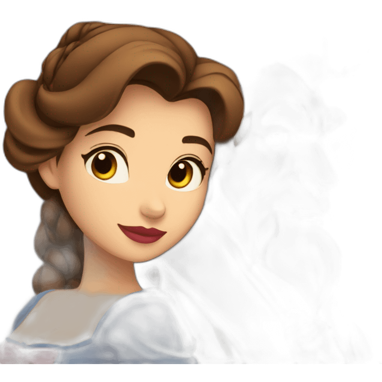 Beauty and the beast emoji