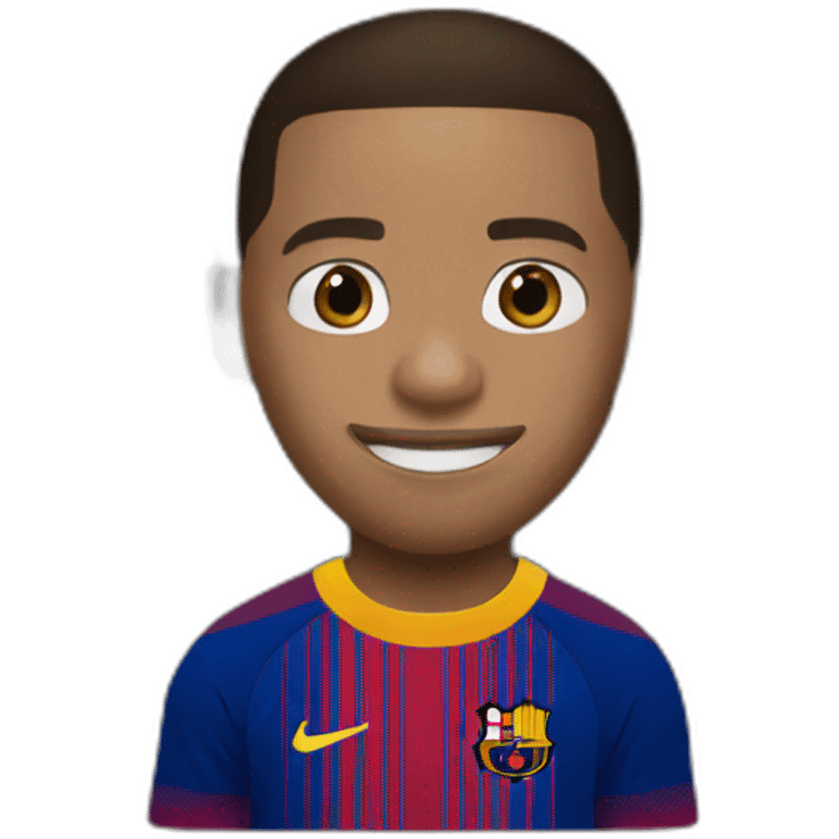 Messi and mbappe emoji