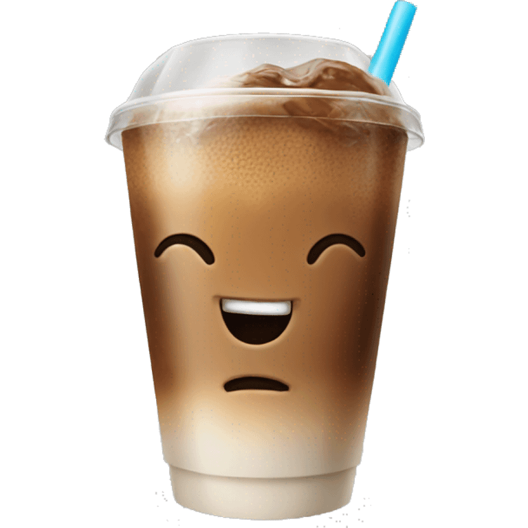 Ice coffe emoji