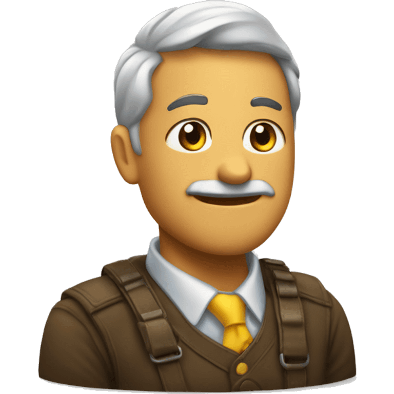 Cadeado com coração  emoji