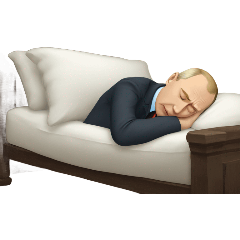 Vladimir Putin sleeping emoji