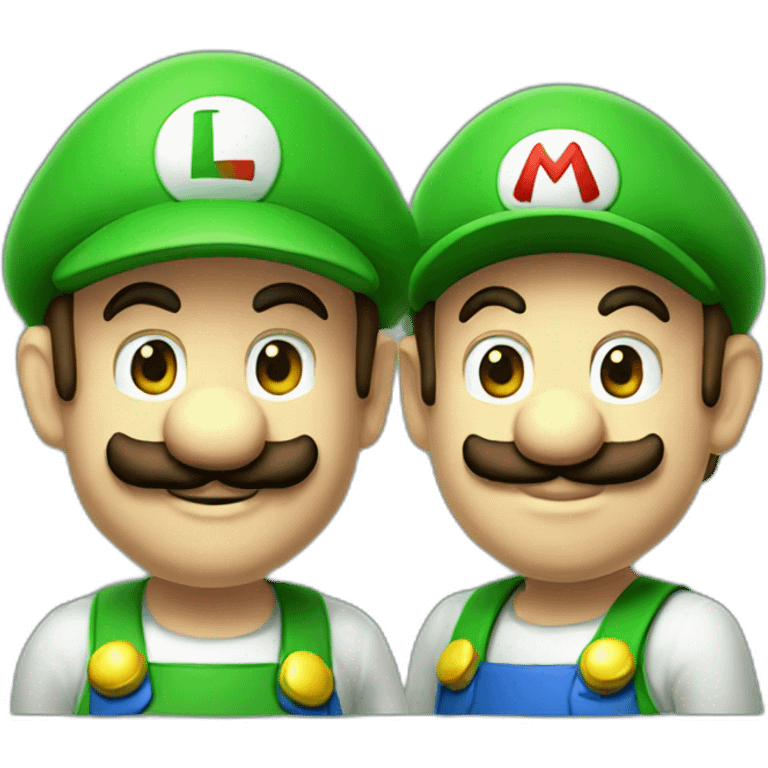 Mario and luigi emoji