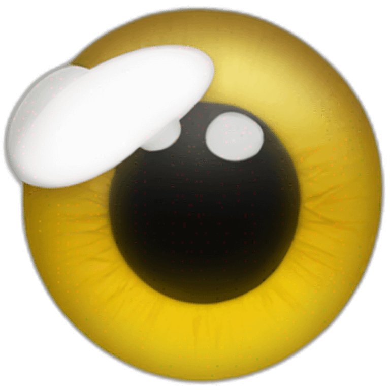 laster eye emoji