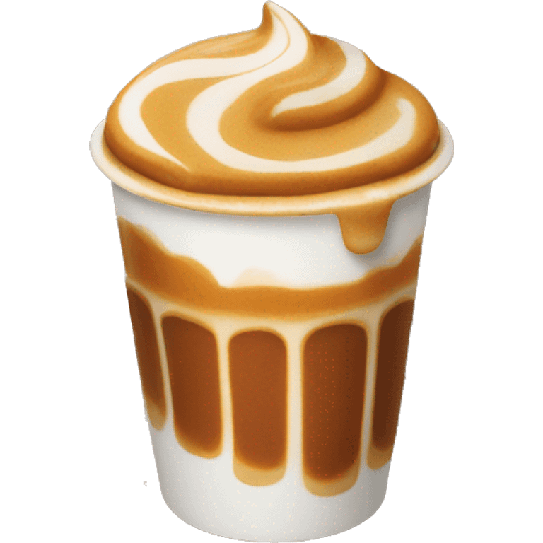 Caramel macchiato  emoji