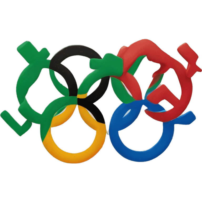 Olympics logo emoji