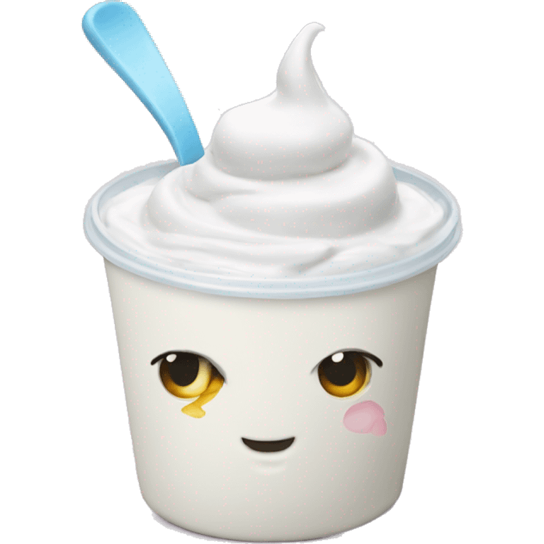 Yogurt emoji