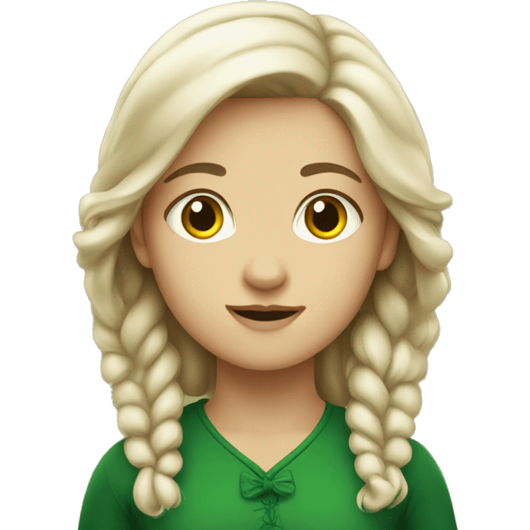 Irish girl emoji