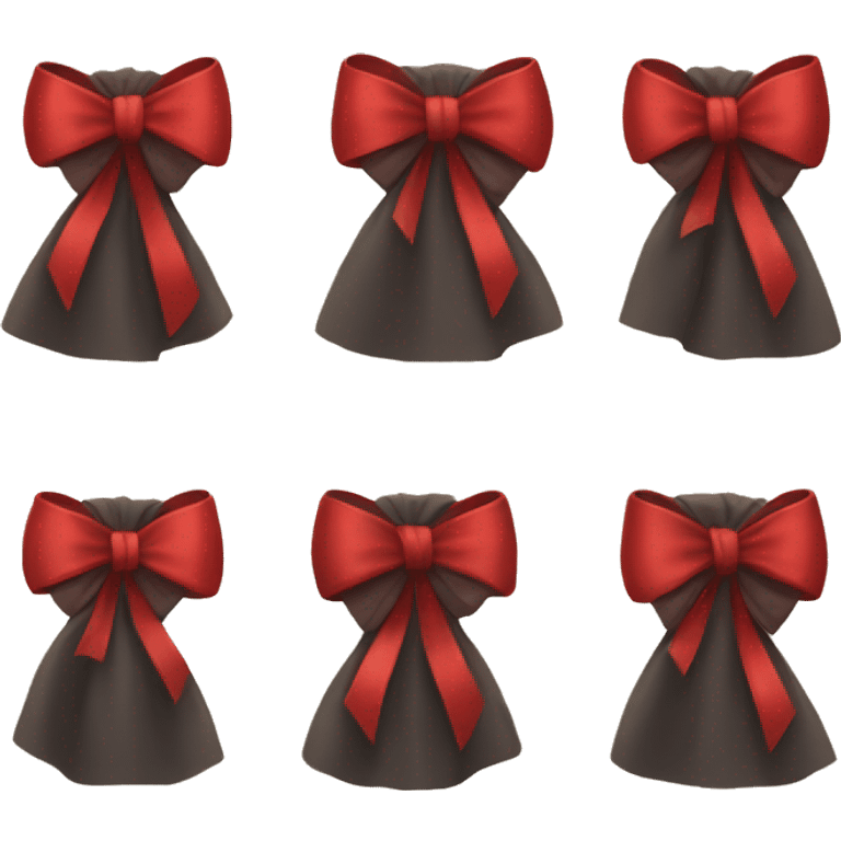 Red bow emoji