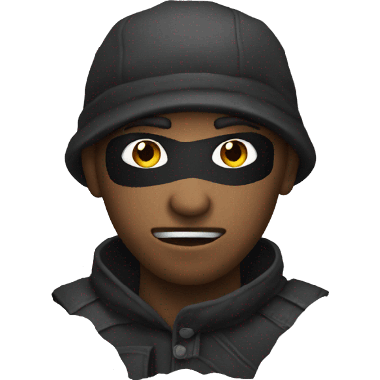 robber emoji, the one we remember emoji