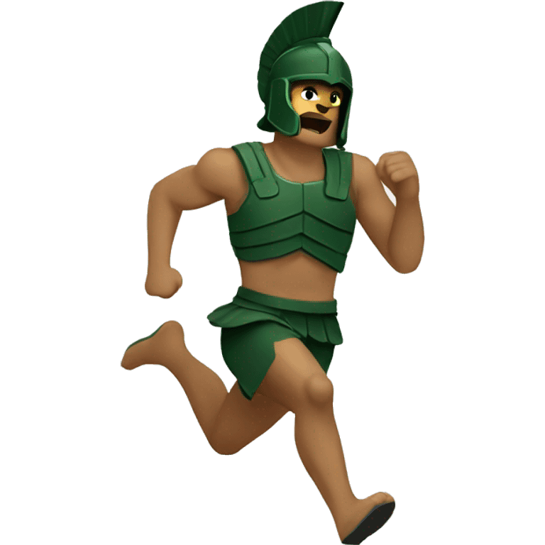 Spartan running emoji