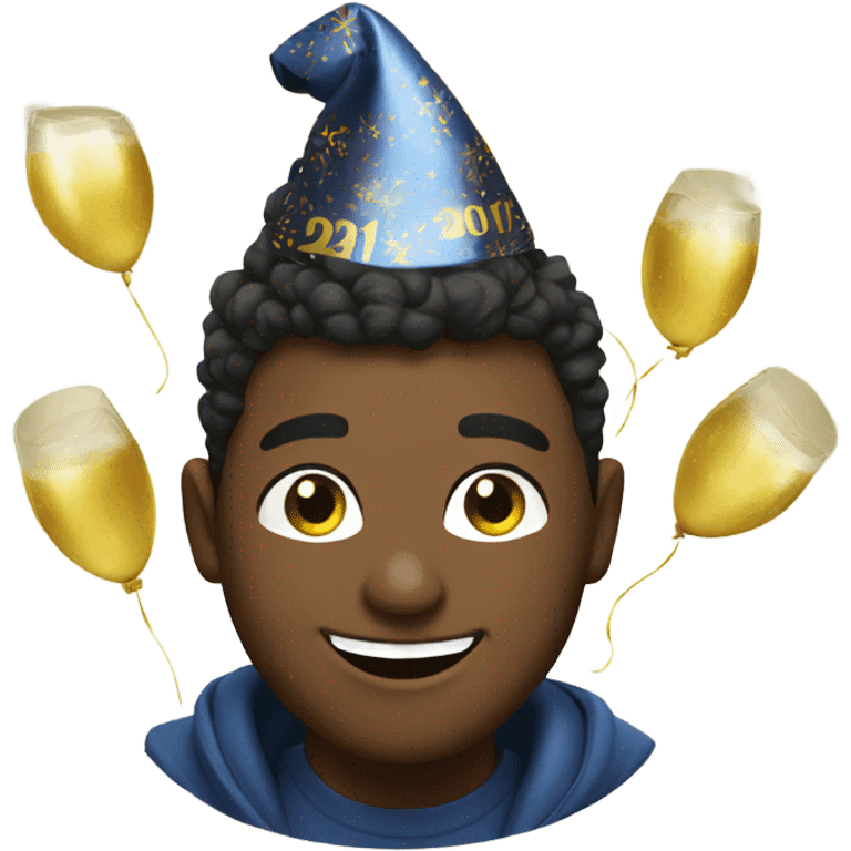 Happy New Year emoji