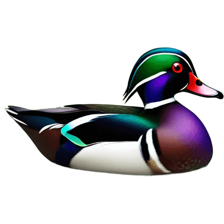 Wood duck emoji