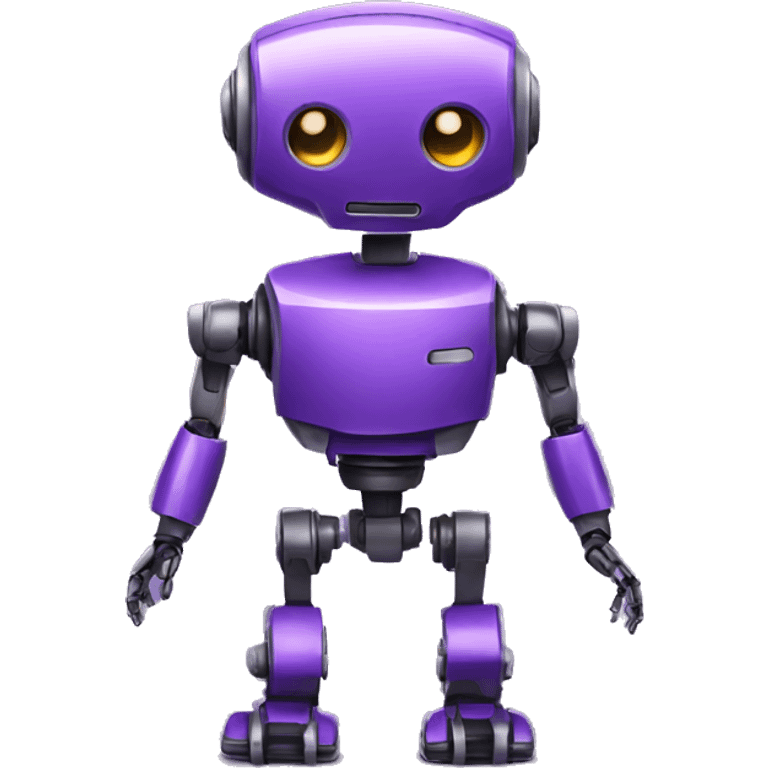 AI ROBOT purple emoji