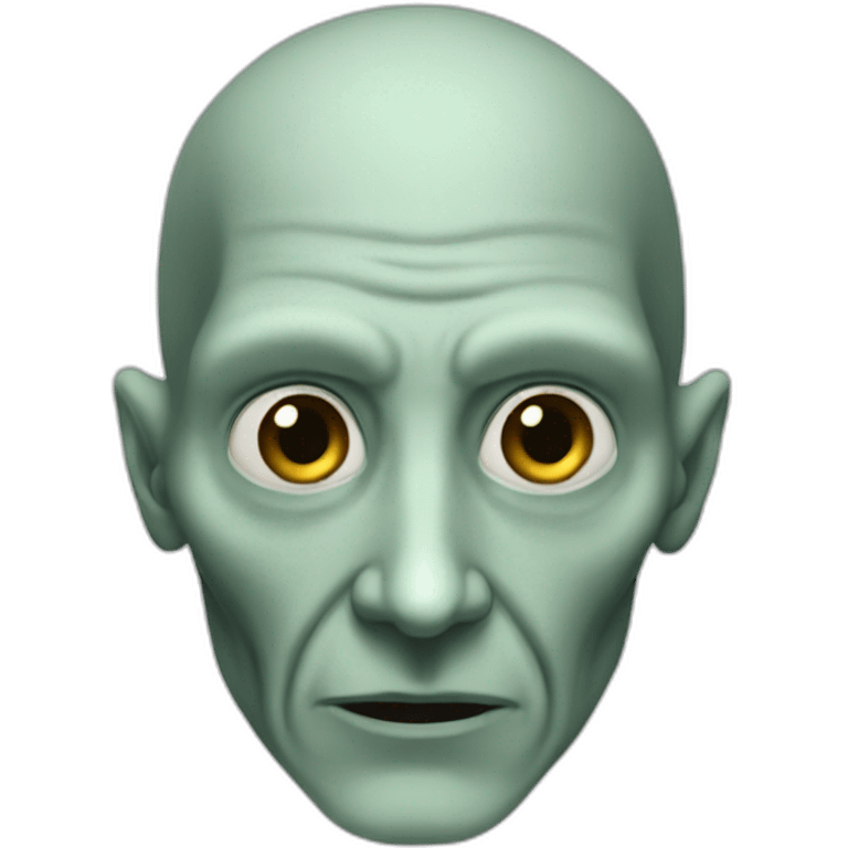 voldemort without nose emoji