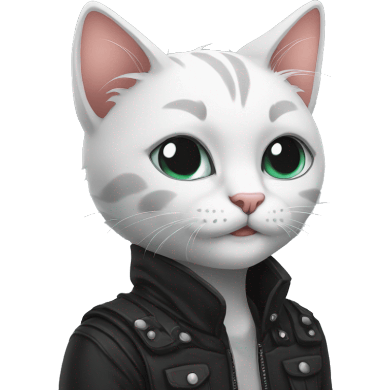 scene kid cat emoji