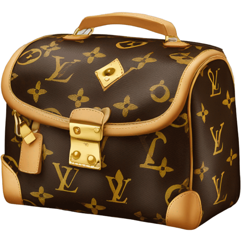 Louis Vuitton cosmetic bag  emoji