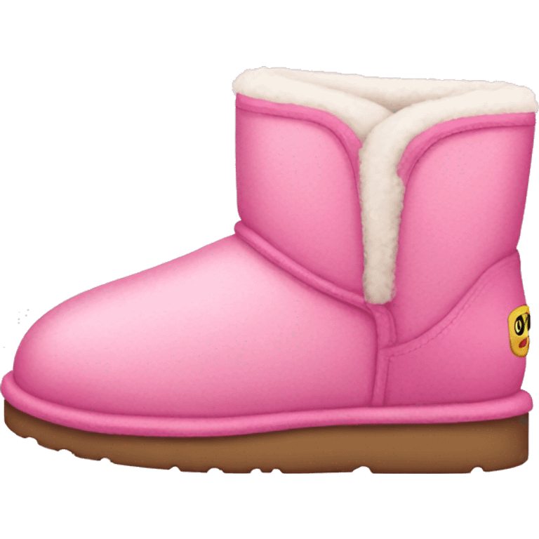 Pink uggs emoji