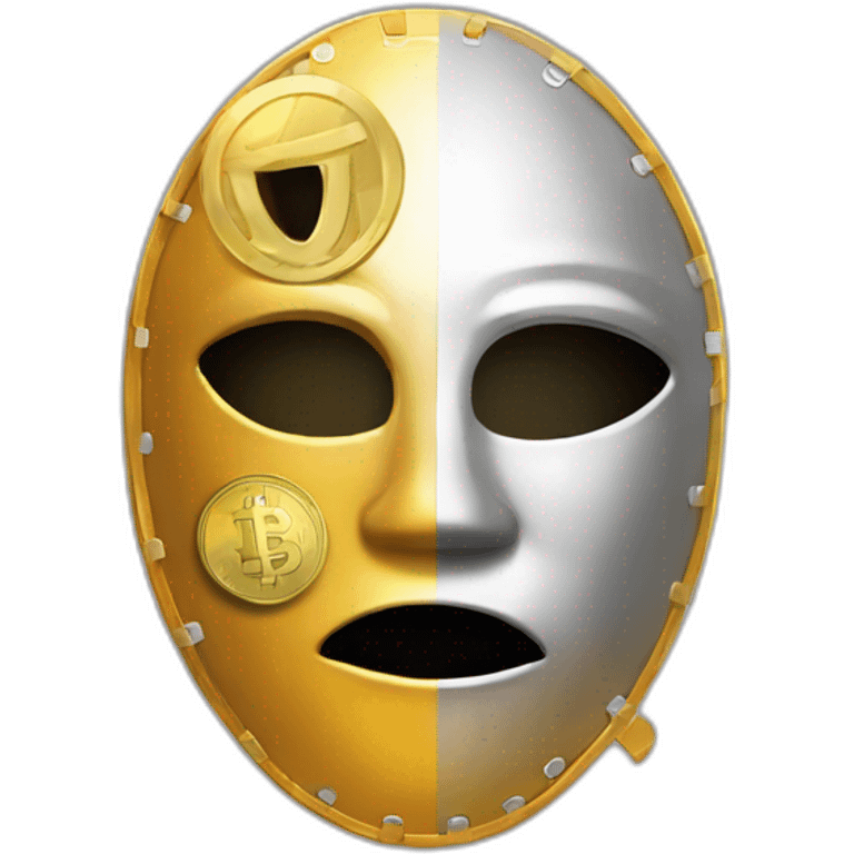 ilon mask with crypto coin emoji