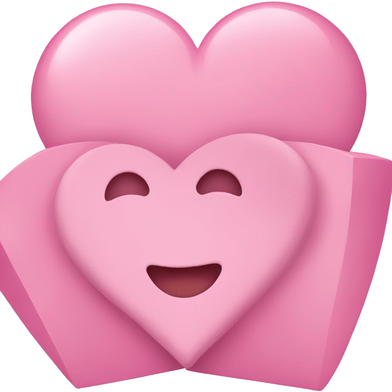 Pink hearts  emoji