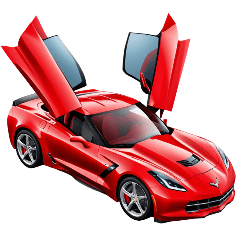 Chevrolet Corvette - Chevrolet (Model Year: 2022) (Iconic colour: Red) emoji