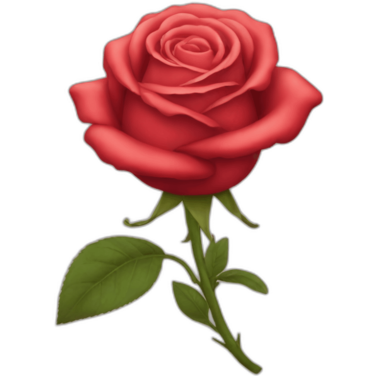 Rose rouge emoji