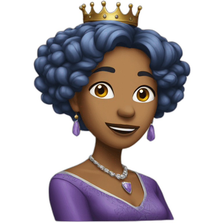 Queen rock emoji