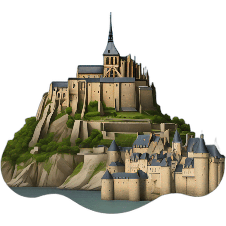 mont saint michel emoji