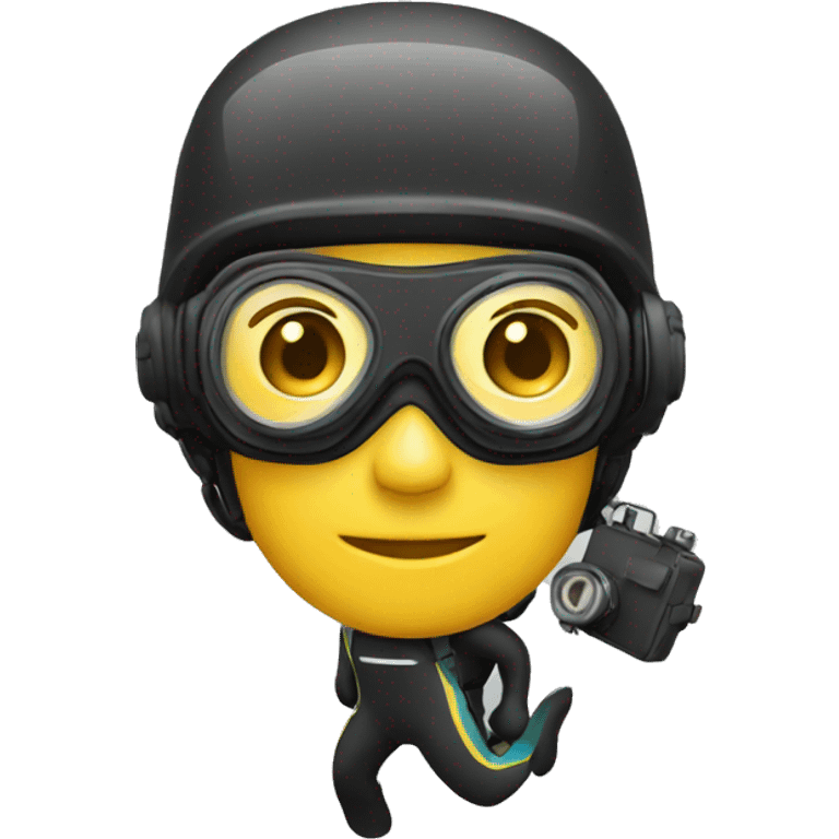 diver on a journey emoji