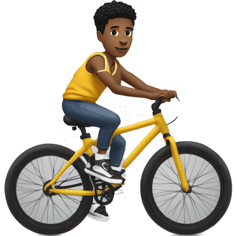 Nba youngboy sur un velo emoji