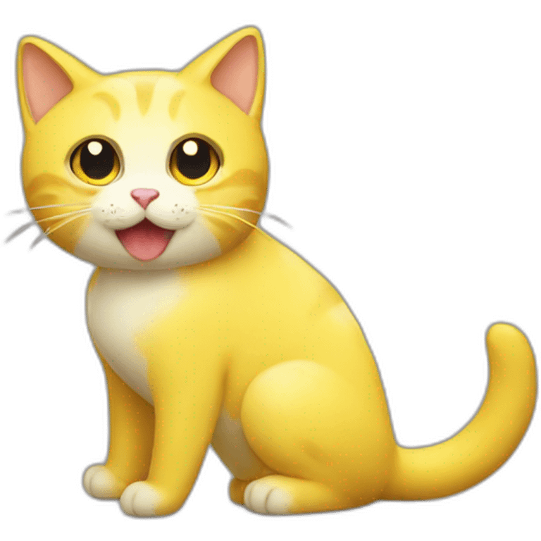 Banana cat emoji