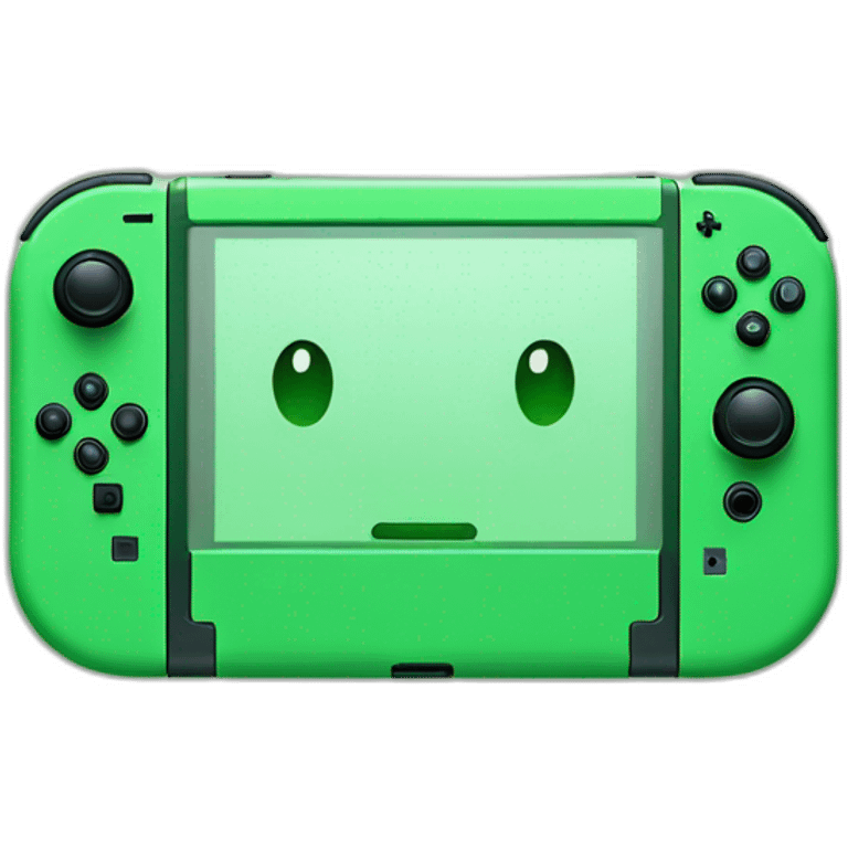 Nintendo switch green emoji