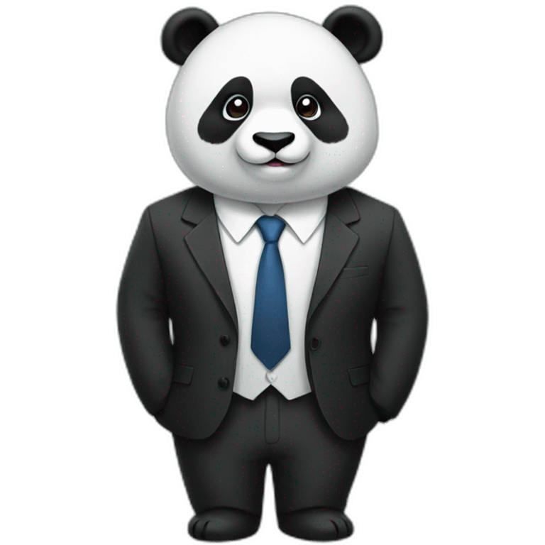 panda in suit emoji