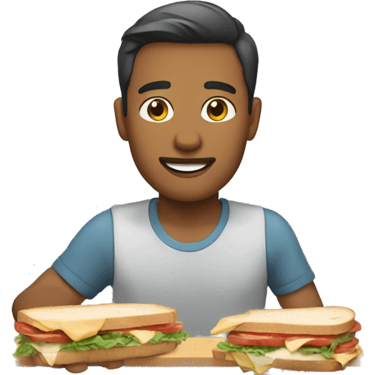 Person making sandwich  emoji