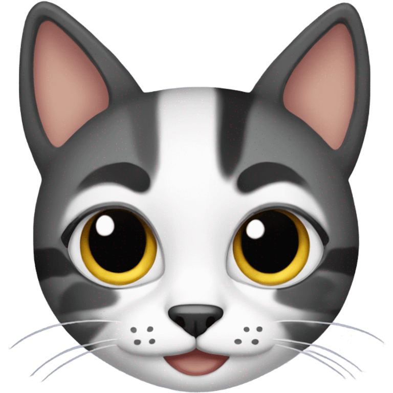 Cartoon cat emoji