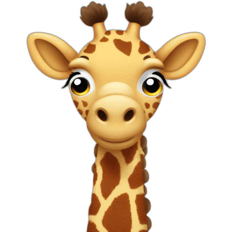 Woolly Giraffe  emoji