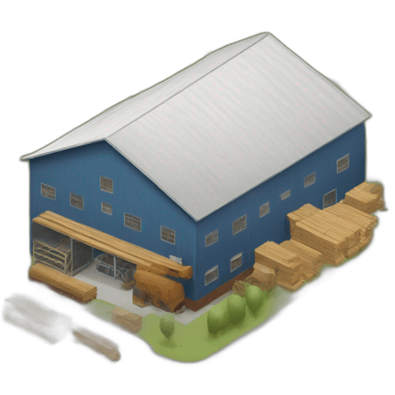 modern lumber factory emoji