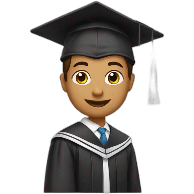 Fresh graduate emoji