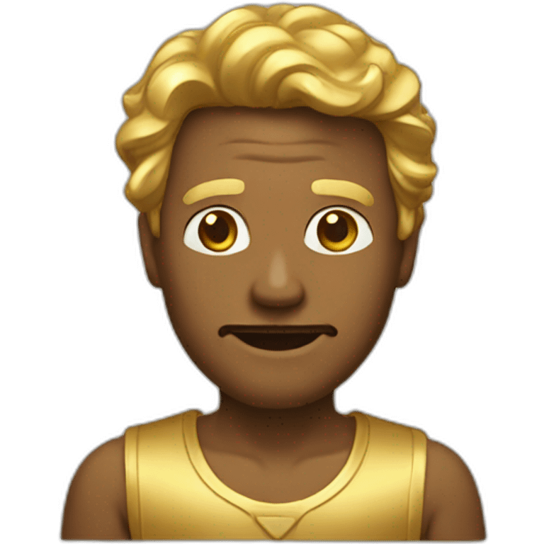 Golden man  emoji