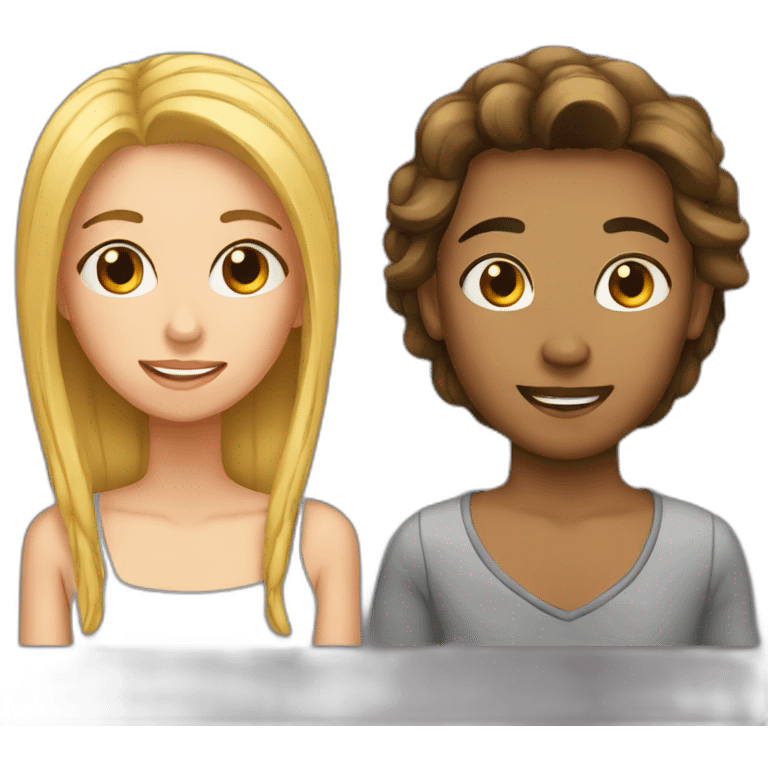 couple fille emoji