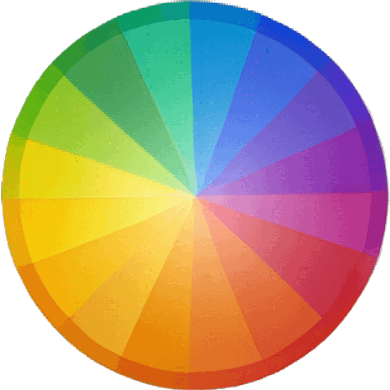 color wheel emoji