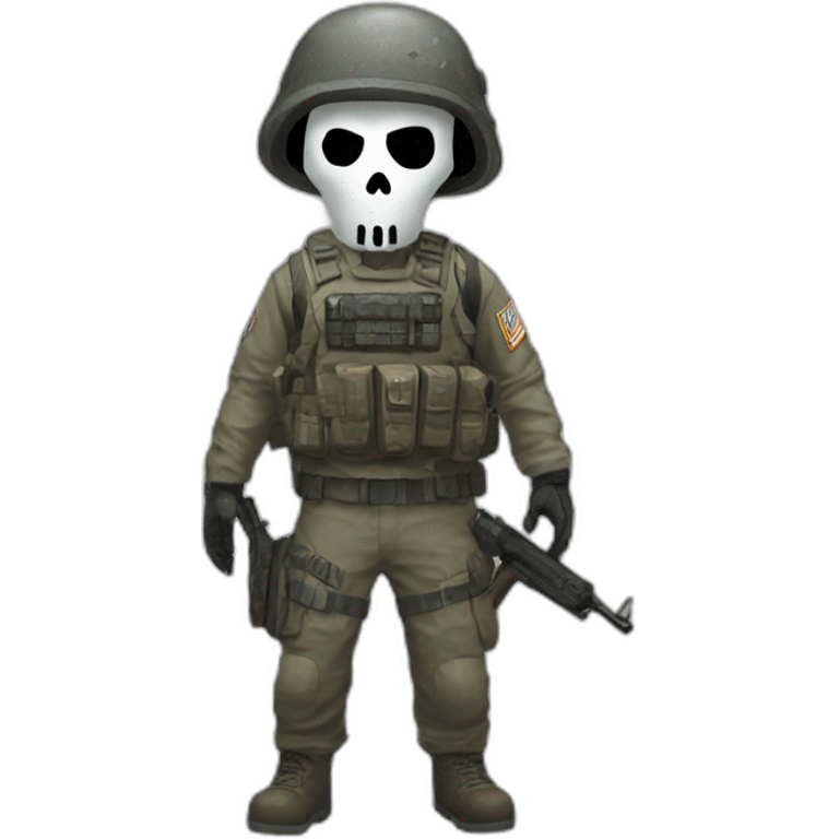 Ghost call of duty emoji