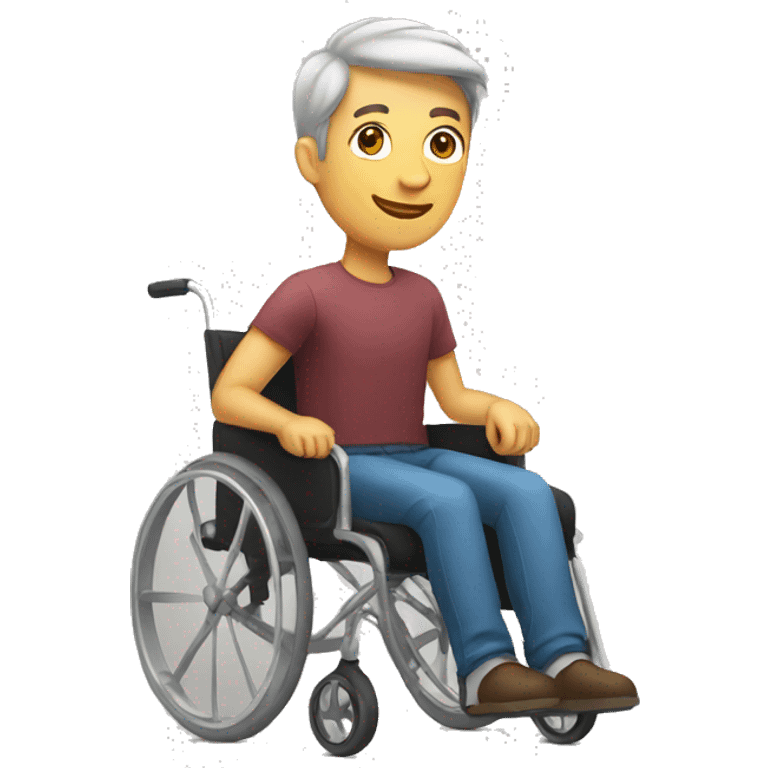 man in wheelchair  emoji